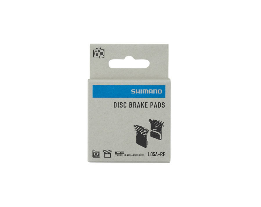 Pastilla de freno de disco shimano de resina refrigerada L05A-RF 1 PAR