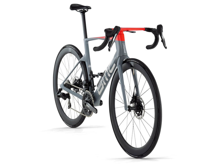 BMC Teammachine R 01 THREE (IRON GREY-NEON RED)
