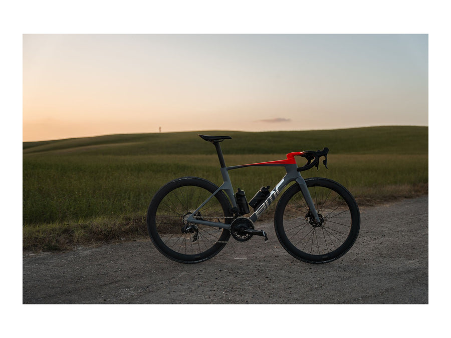 BMC Teammachine R 01 THREE (IRON GREY-NEON RED)