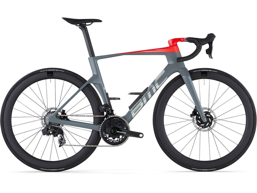 BMC Teammachine R 01 THREE (IRON GREY-NEON RED)