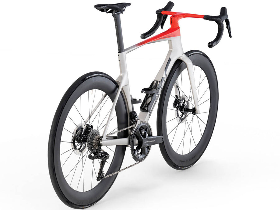 BMC Teammachine R 01 TWO (ARTIC SILVER / NEON RED)