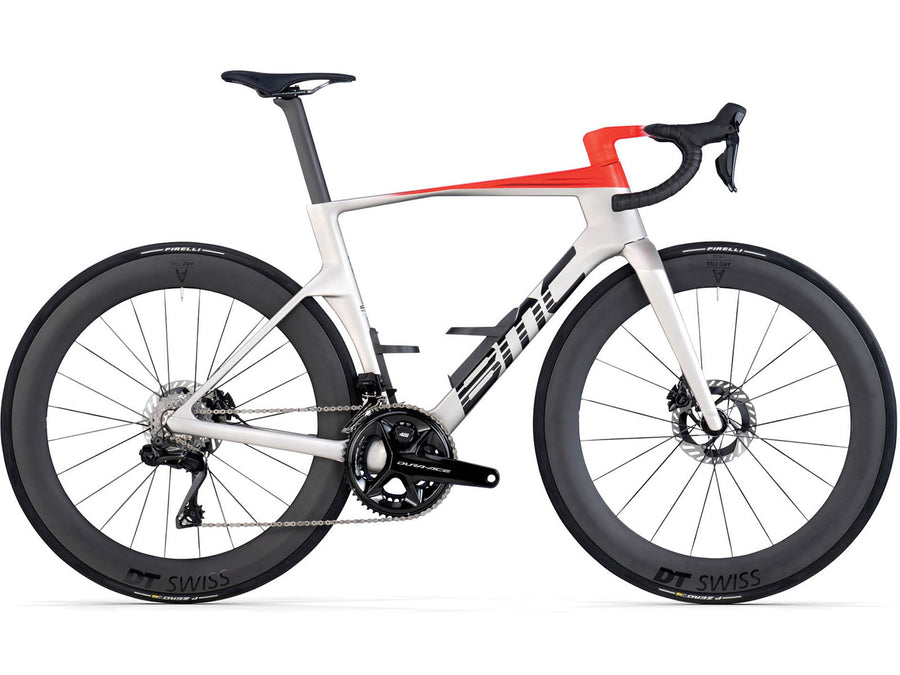 BMC Teammachine R 01 TWO (ARTIC SILVER / NEON RED)