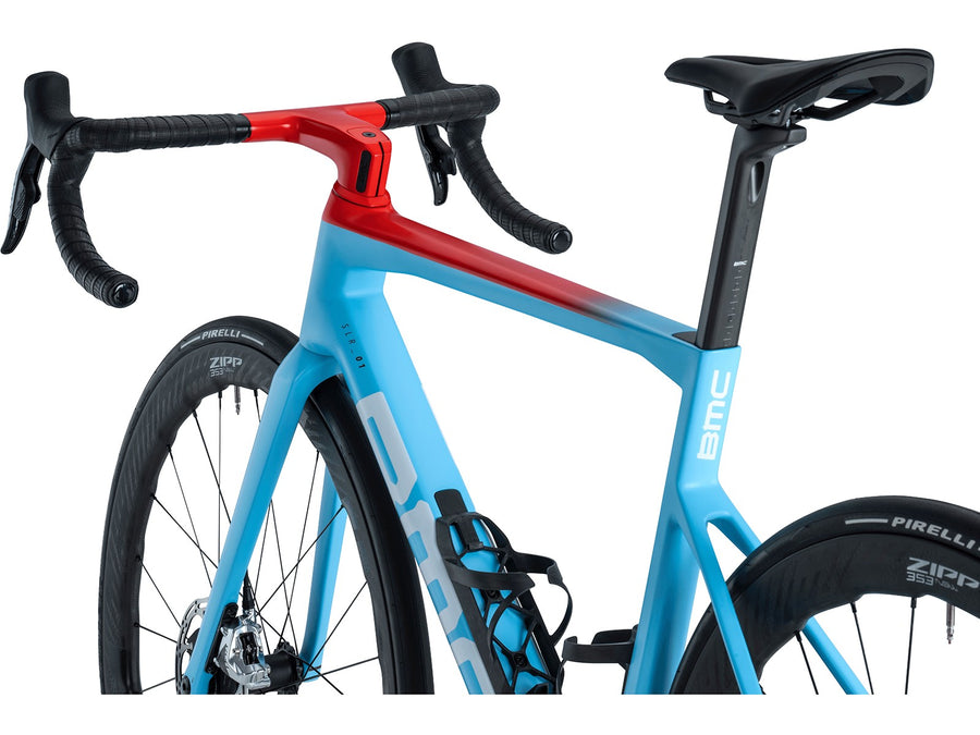 BMC Teammachine SLR 01 ONE(GLACIER BLUE-NEON RED)