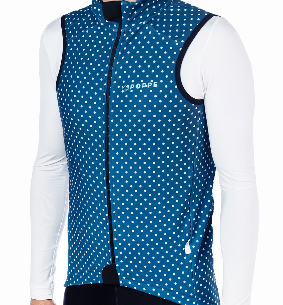 Blue Dots tempo Gilet