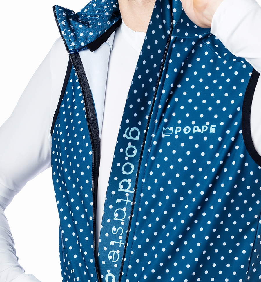 Blue Dots tempo Gilet