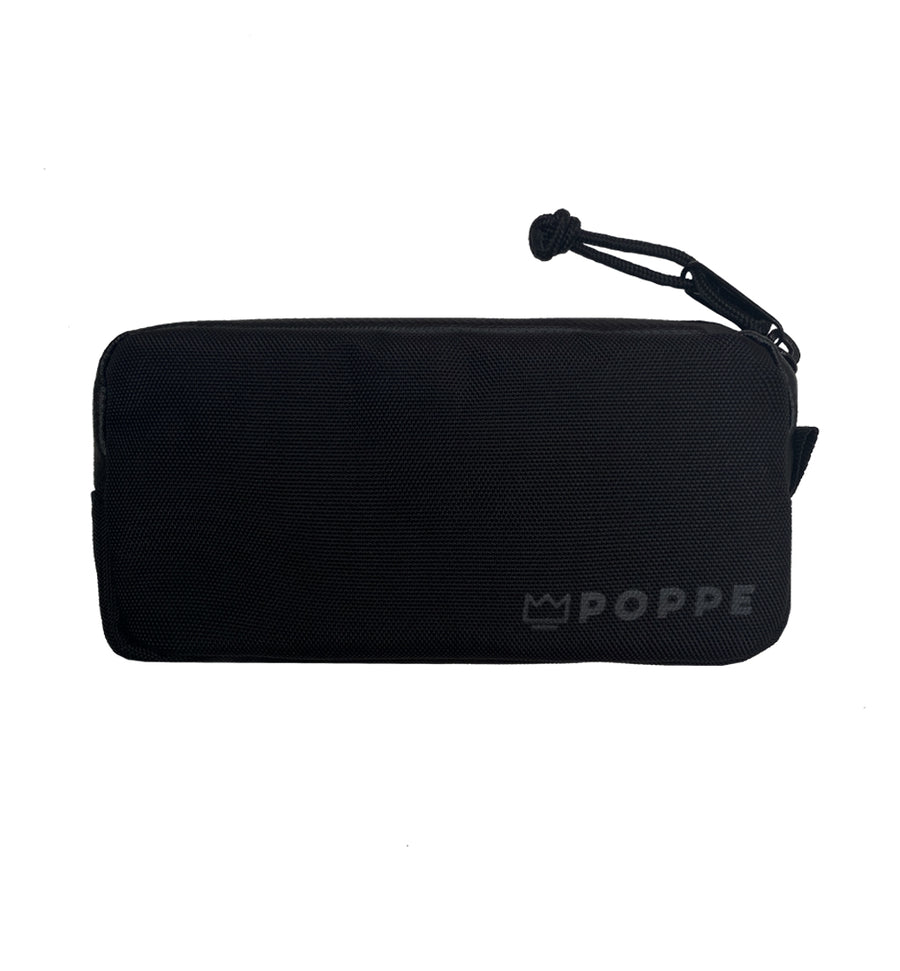 Black cycling wallet