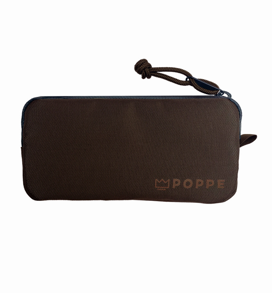 Brown cycling wallet