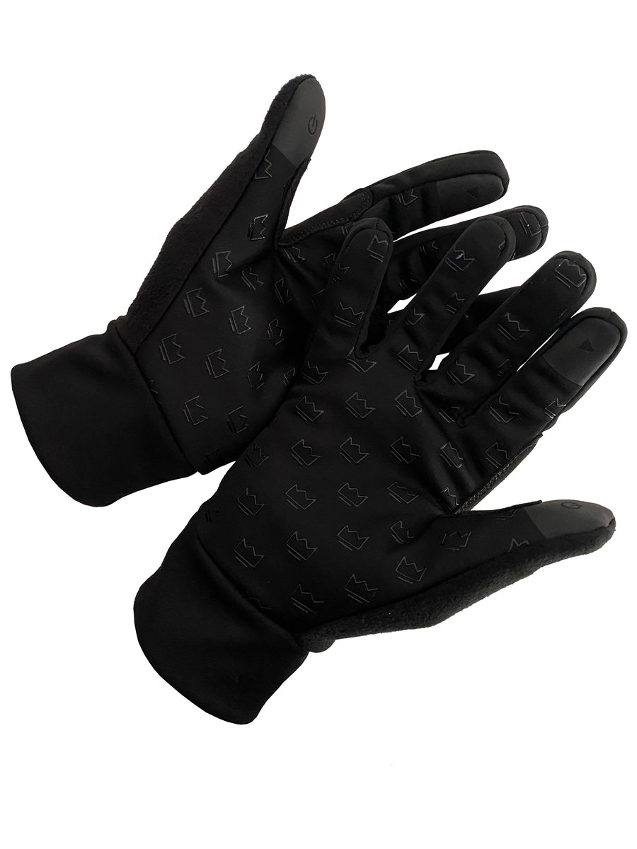 Winter All Black Gloves
