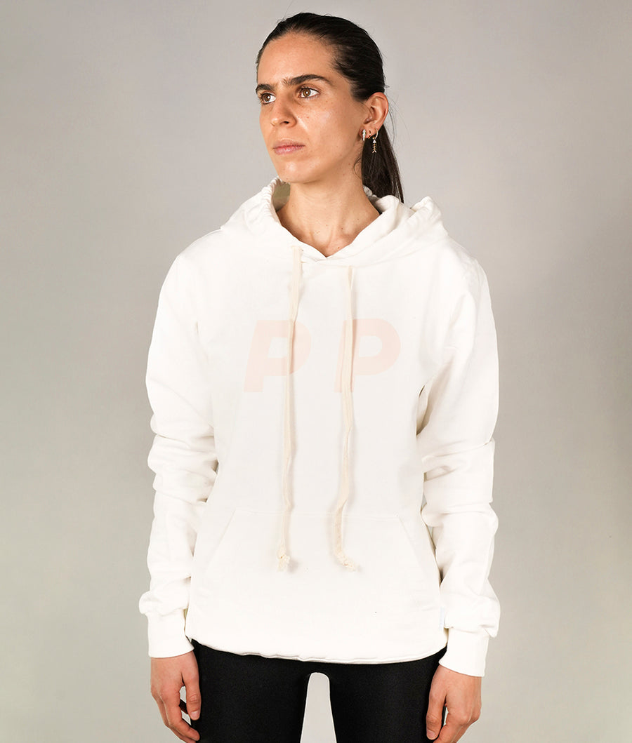 Hoodie PP White and Pink