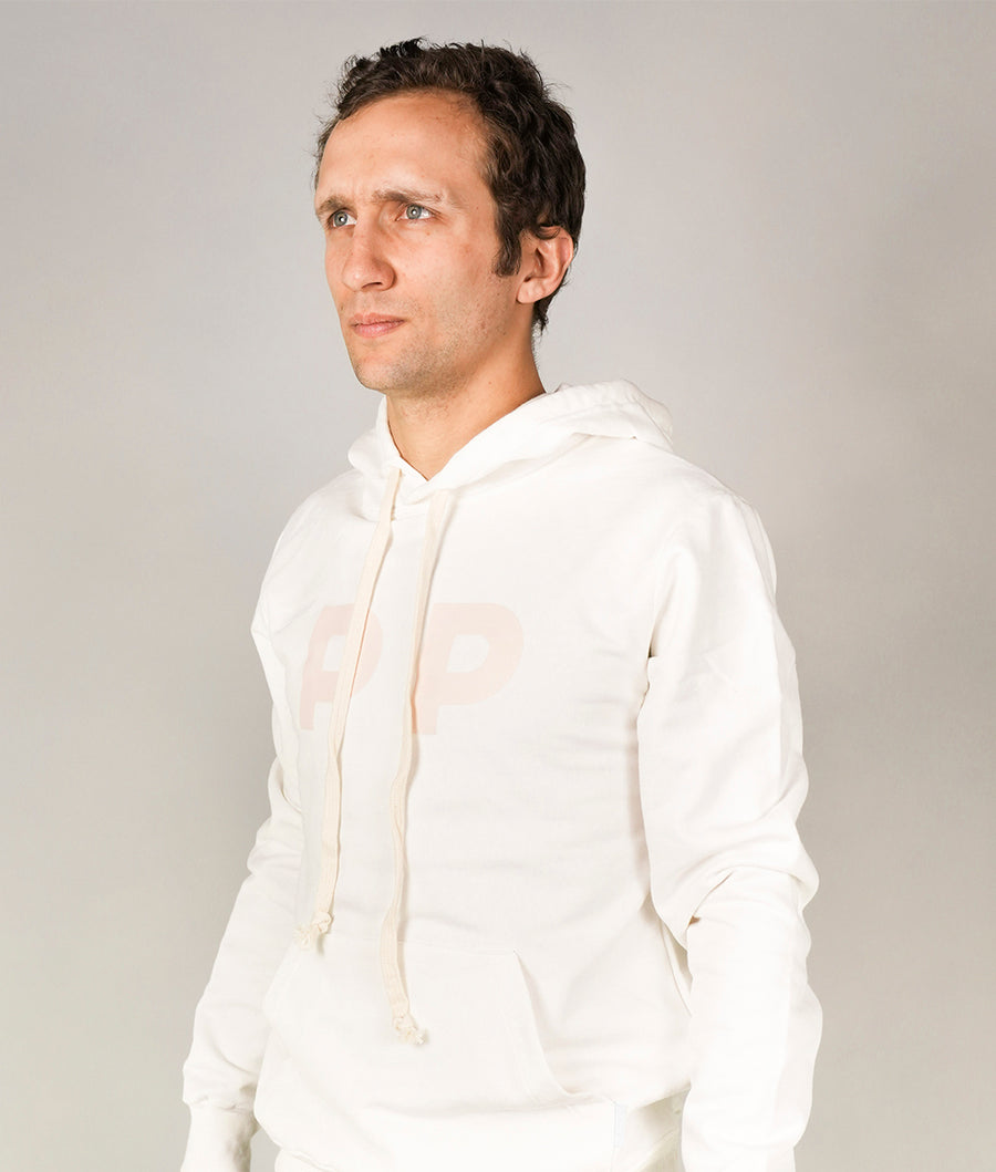 Hoodie PP White and Pink