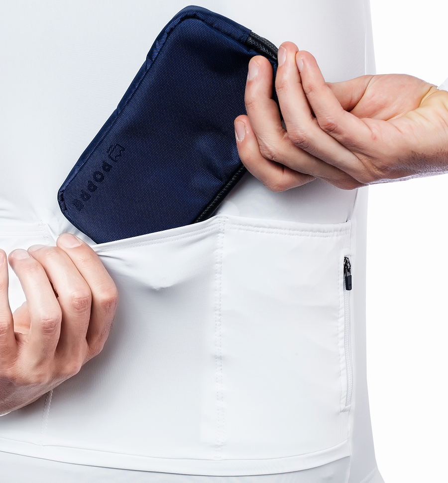 Navy Blue cycling wallet