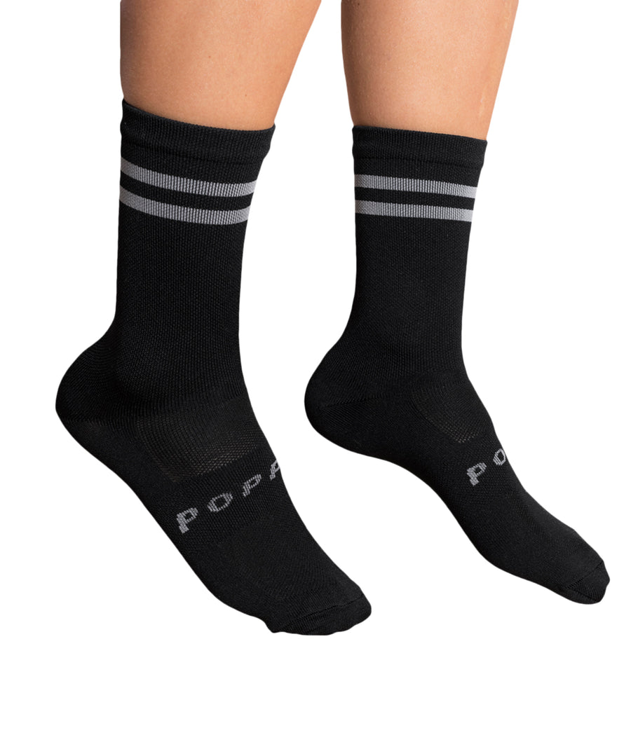 Black 2 Grey Stripes