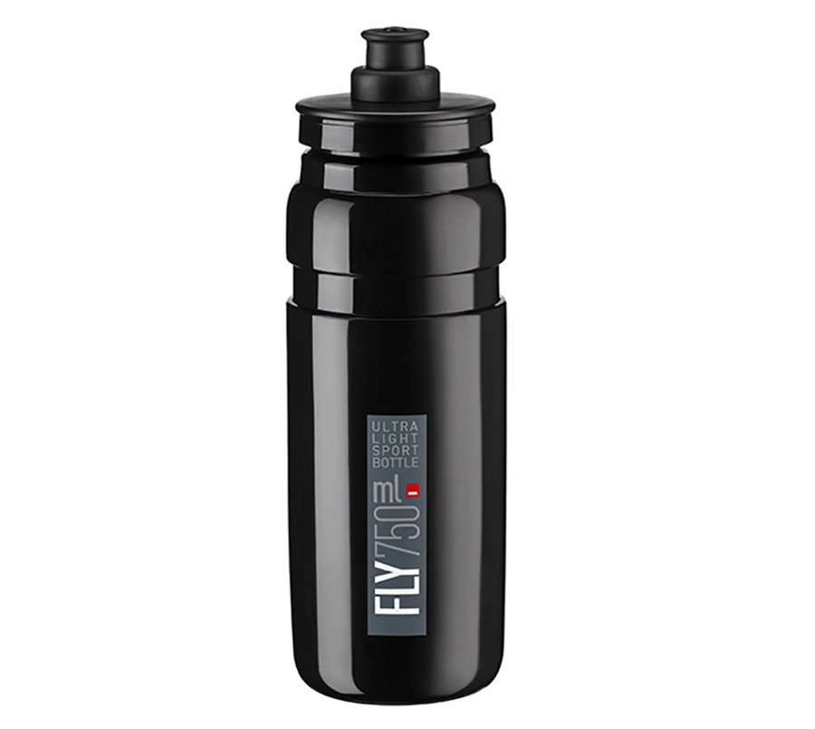 Caramañola Elite Fly 750 ml Negro