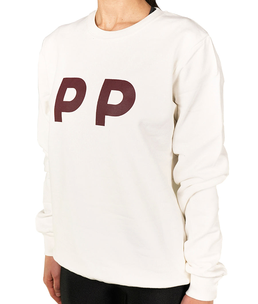 Sweatshirt PP White and Red Wine