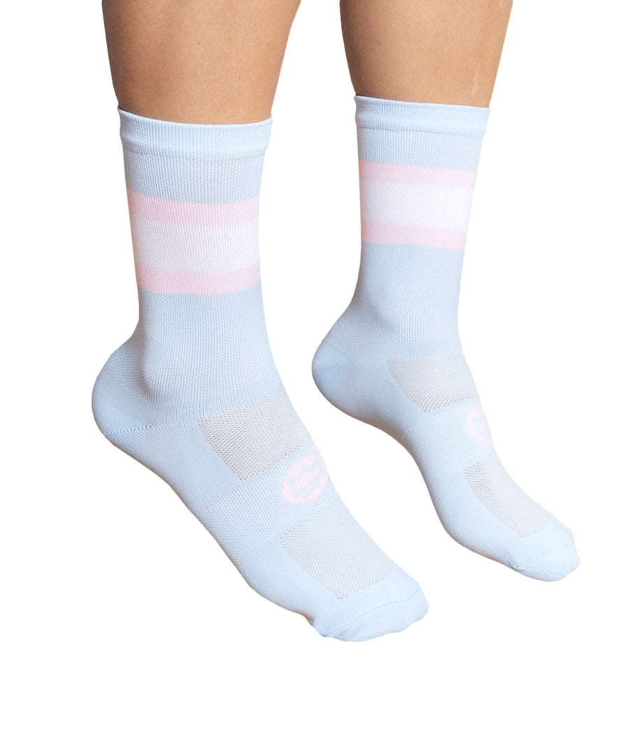 Light Blue Flag Socks