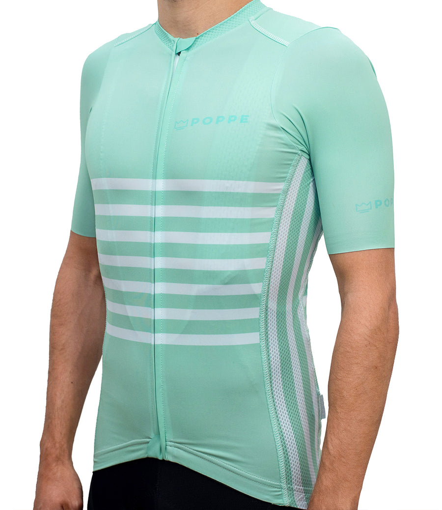 Green Mint Stripes